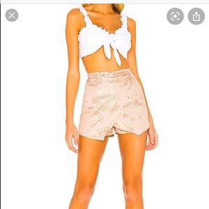 Pink and gold skort🔥 by Superdown